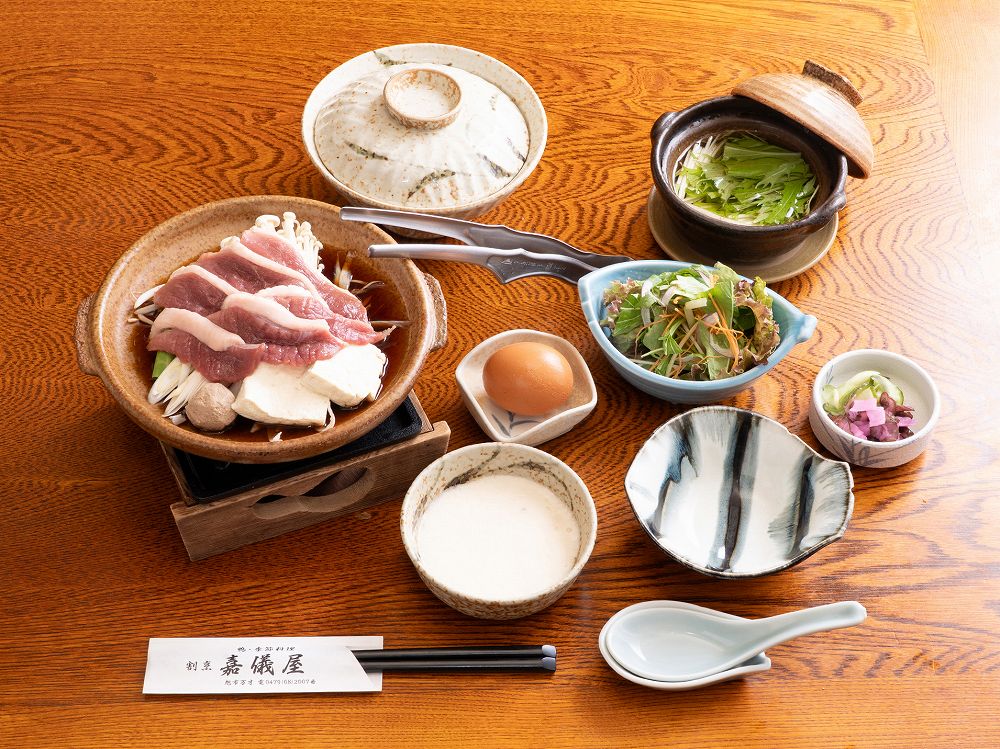 紅茶鴨すき焼き膳 2,750円