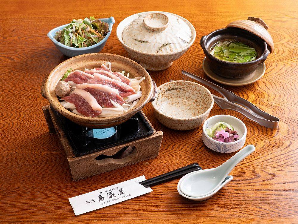 紅茶鴨鍋膳 2,750円