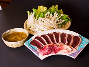 真鴨くわ焼き（3人前） 6,000円（税抜）